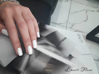 White nails