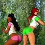 Camp W.O.O.D.Y.: B's v. Heroines TWERK OFF 3