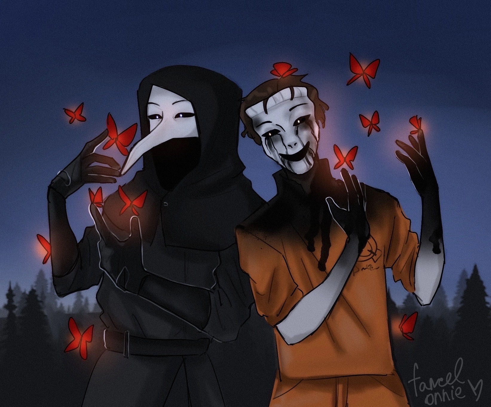 SCP FanArt's🆗️ - Scp /035 Versiob Girl And 049 X 035 - Wattpad