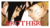 Naruto Sasuke Brothers Stamp by Boxy-Izzy-Stamps