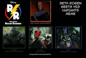 Ron Perlman Meets His Variants