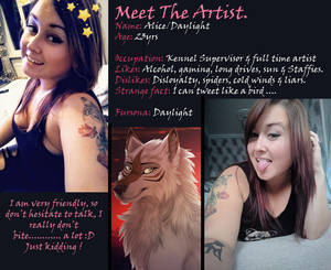 Meet the Artist :)