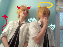 Ouran:: Two different people.