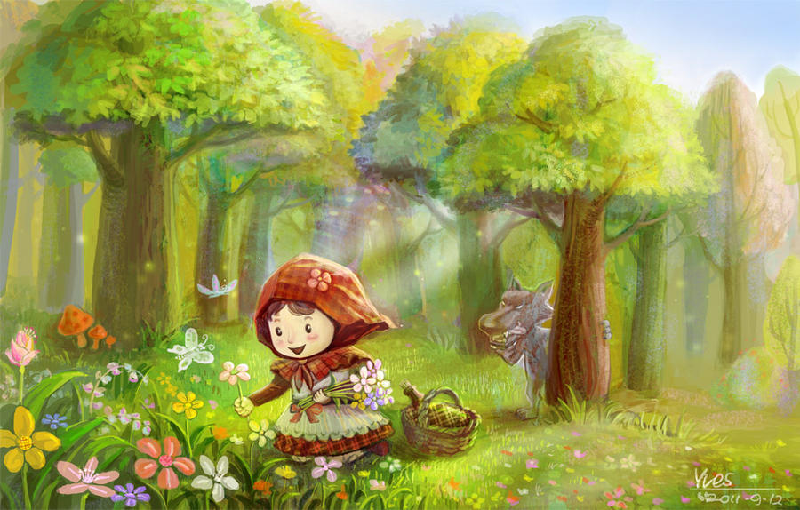 Little Red Riding Hood by yudaofeng