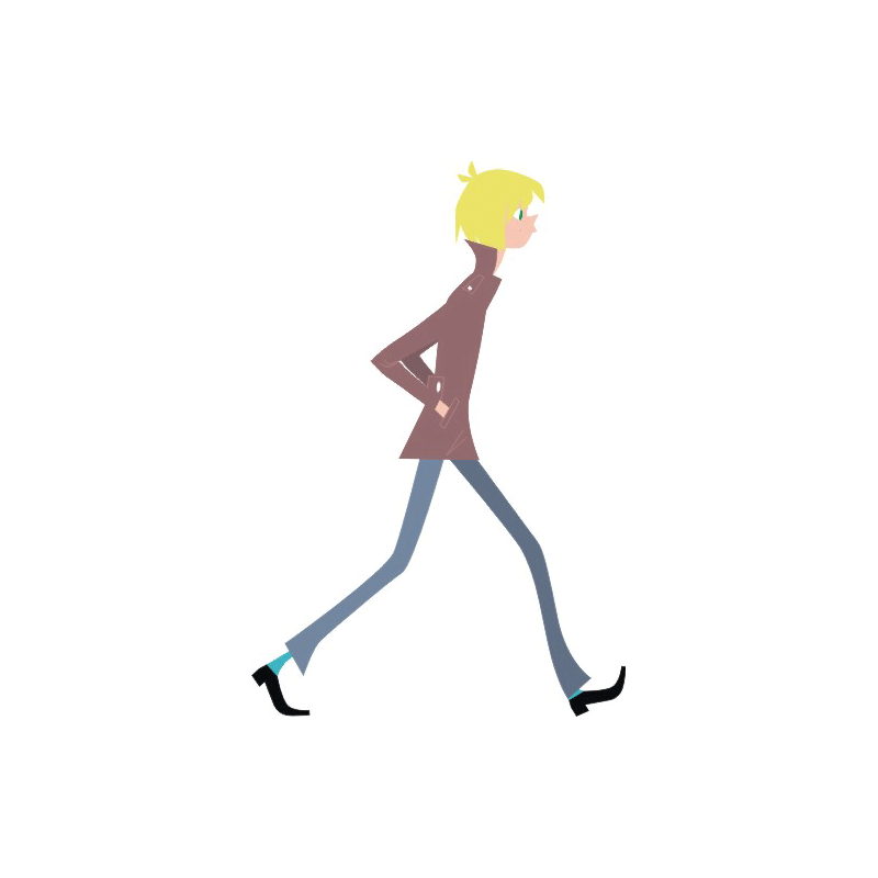 Boy walking - gif animation by cafewarsaw on DeviantArt