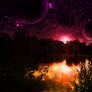 Space from Earth Wallpaper