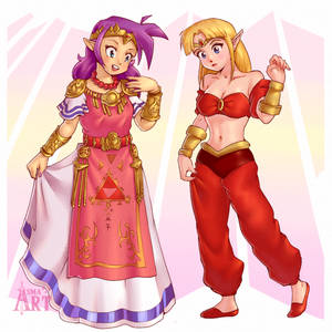 .:+Shantae and Zelda+:.