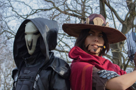 Jesse McCree and Reaper Cosplay