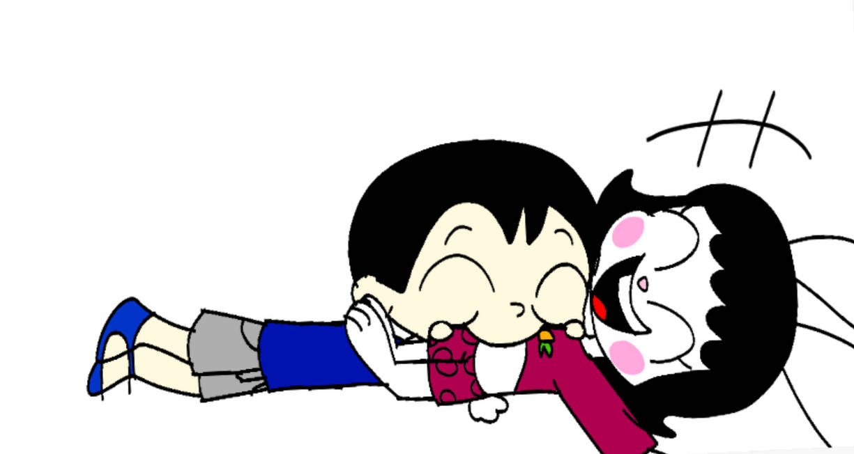 Tummy Blowing Raspberry Spencer blow raspberry at Annie's tummy by LucreciaG on DeviantArt