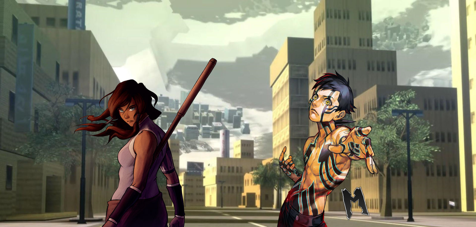 Korra and the Demi-Fiend in the Vortex World by Orcsattack on DeviantArt