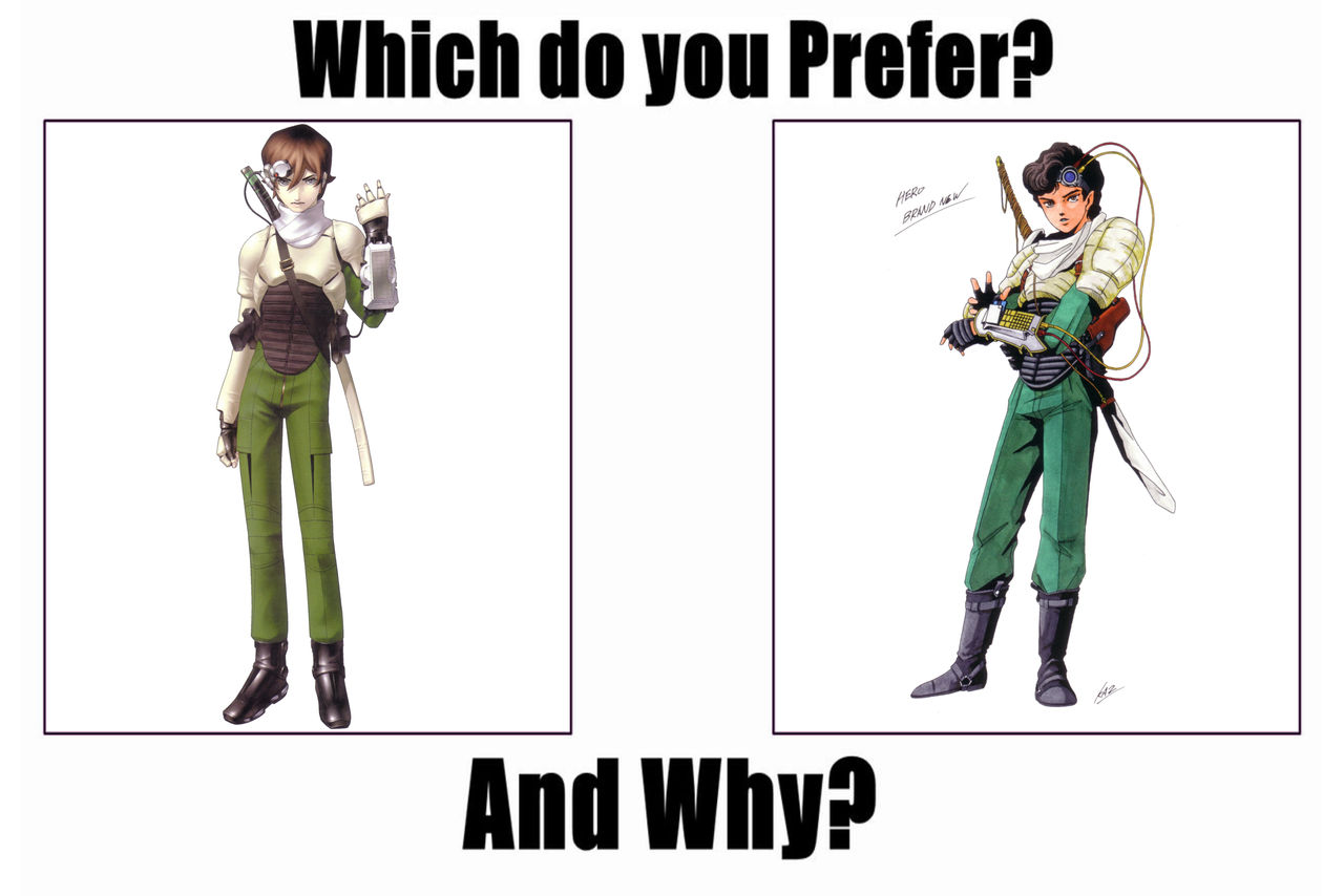 Which do you Prefer? the Protagonist (SMT 1) by Orcsattack on DeviantArt