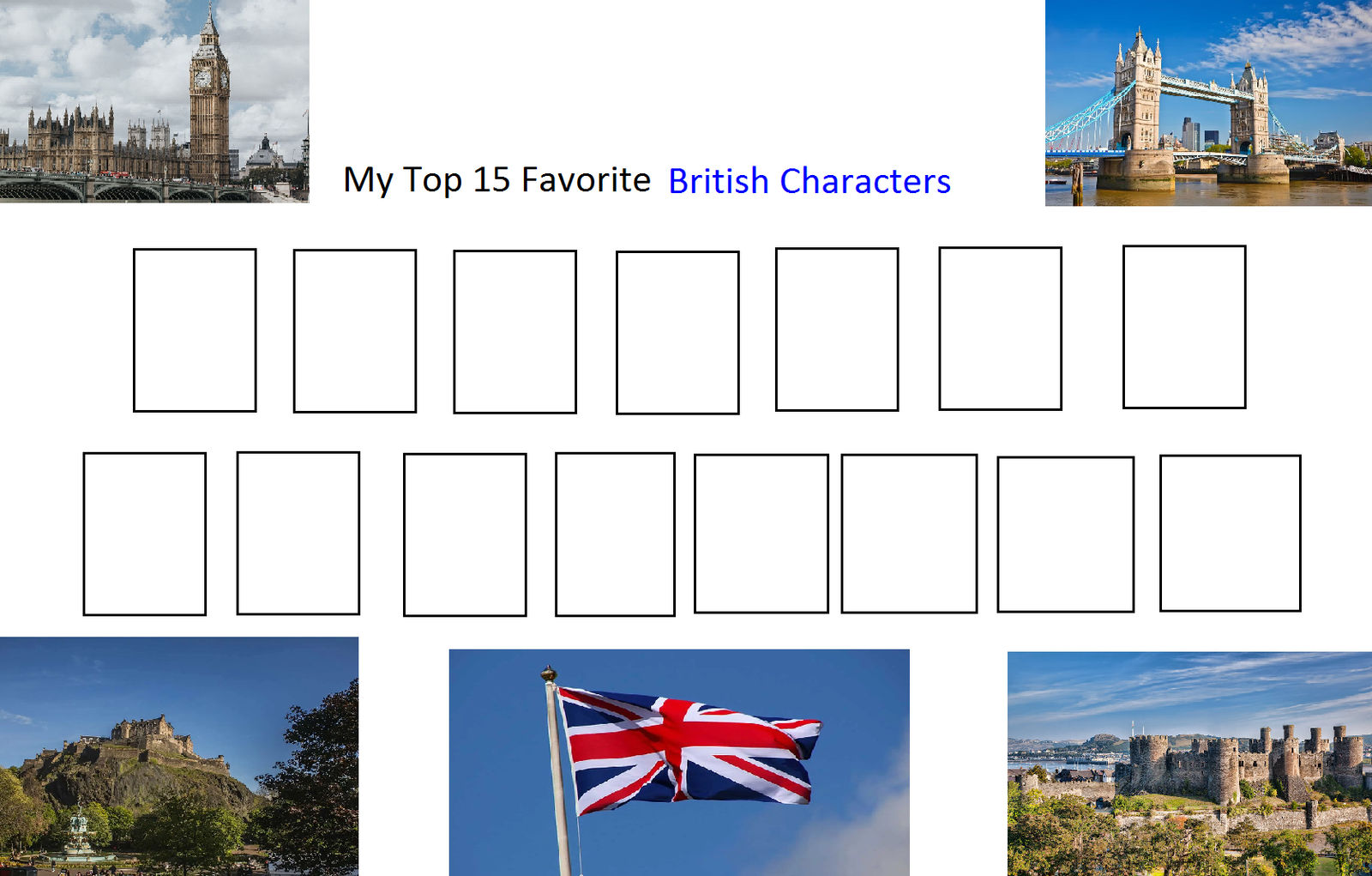 Top 15 Favorite British Characters Meme by Usermicko2002 on DeviantArt