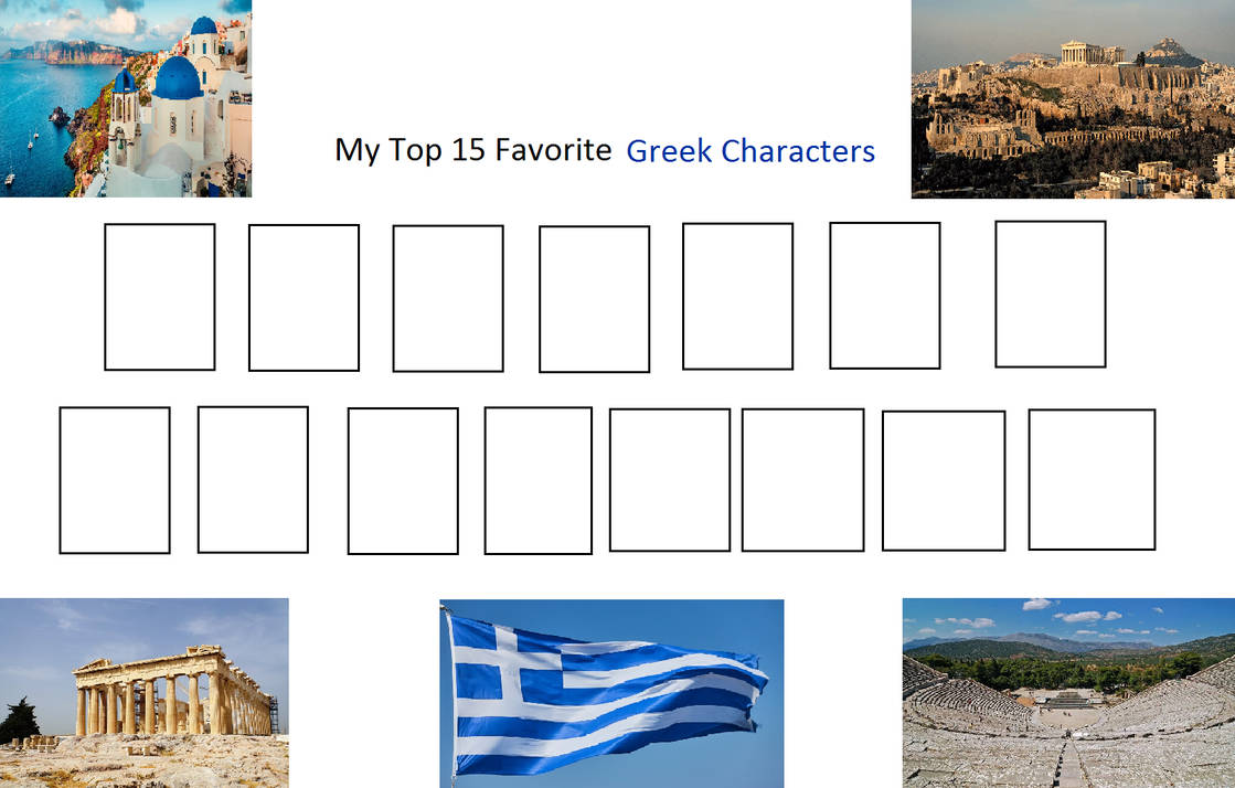 Top 15 Favorite Greek Characters Meme by Usermicko2002 on DeviantArt