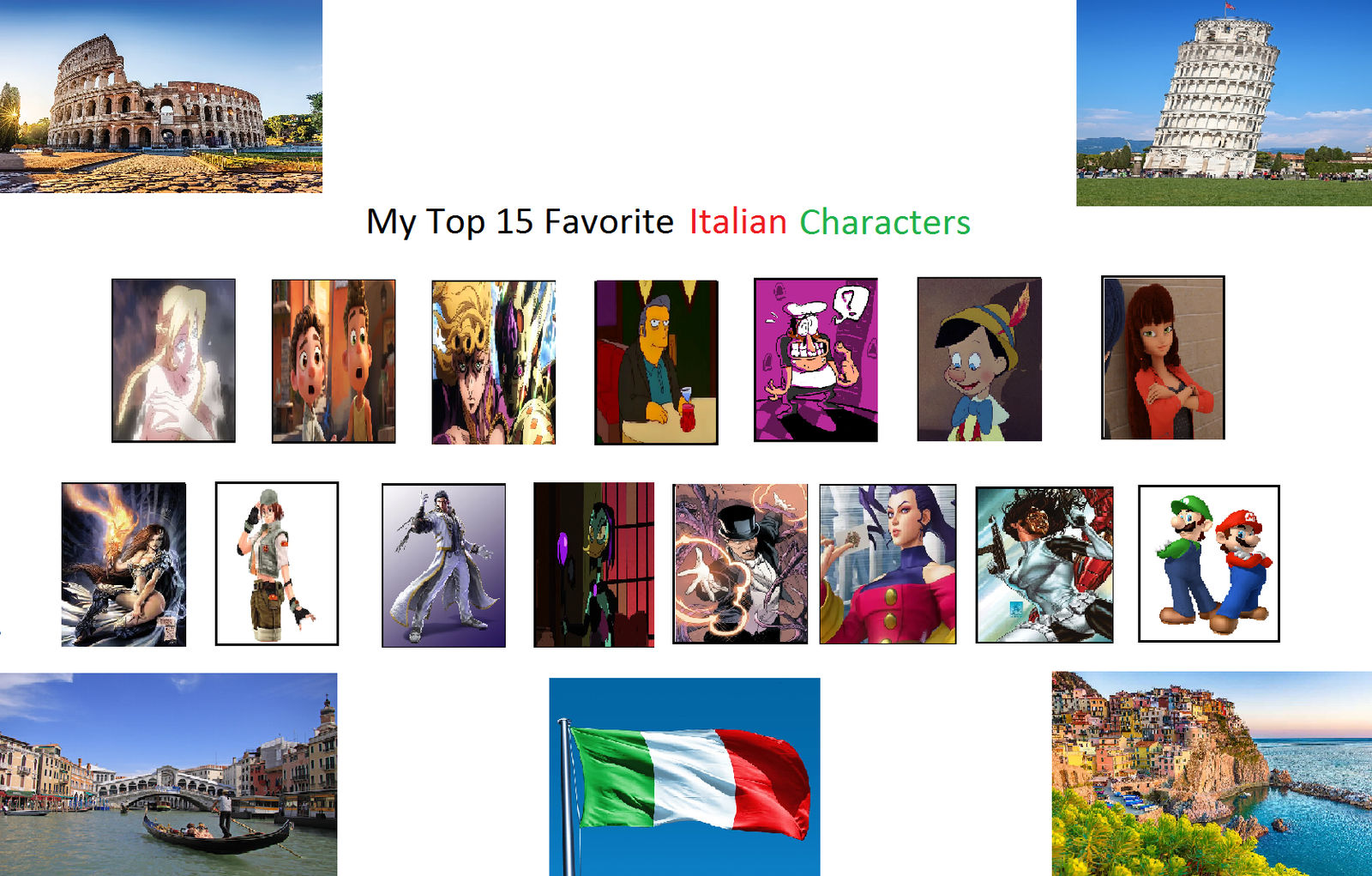 Spectacular Italian Character, Design for Mobile Spectacular Italian Character, Design for Mobile