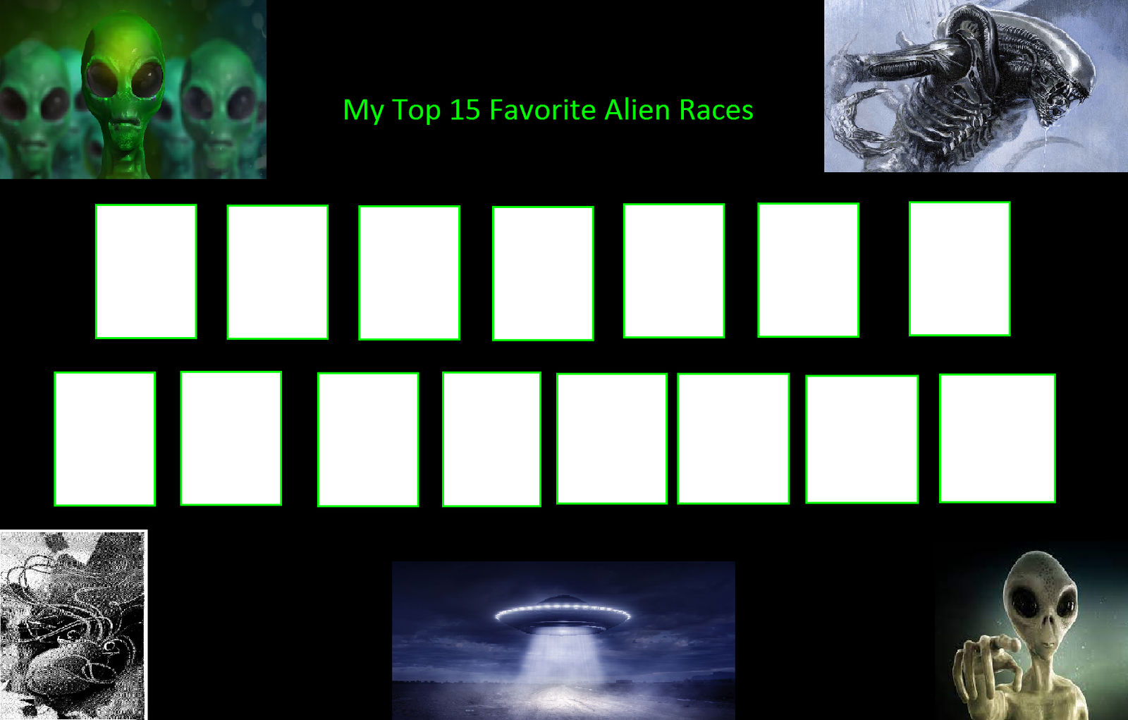 Top 15 Favorite Alien Races Meme by Usermicko2002 on DeviantArt