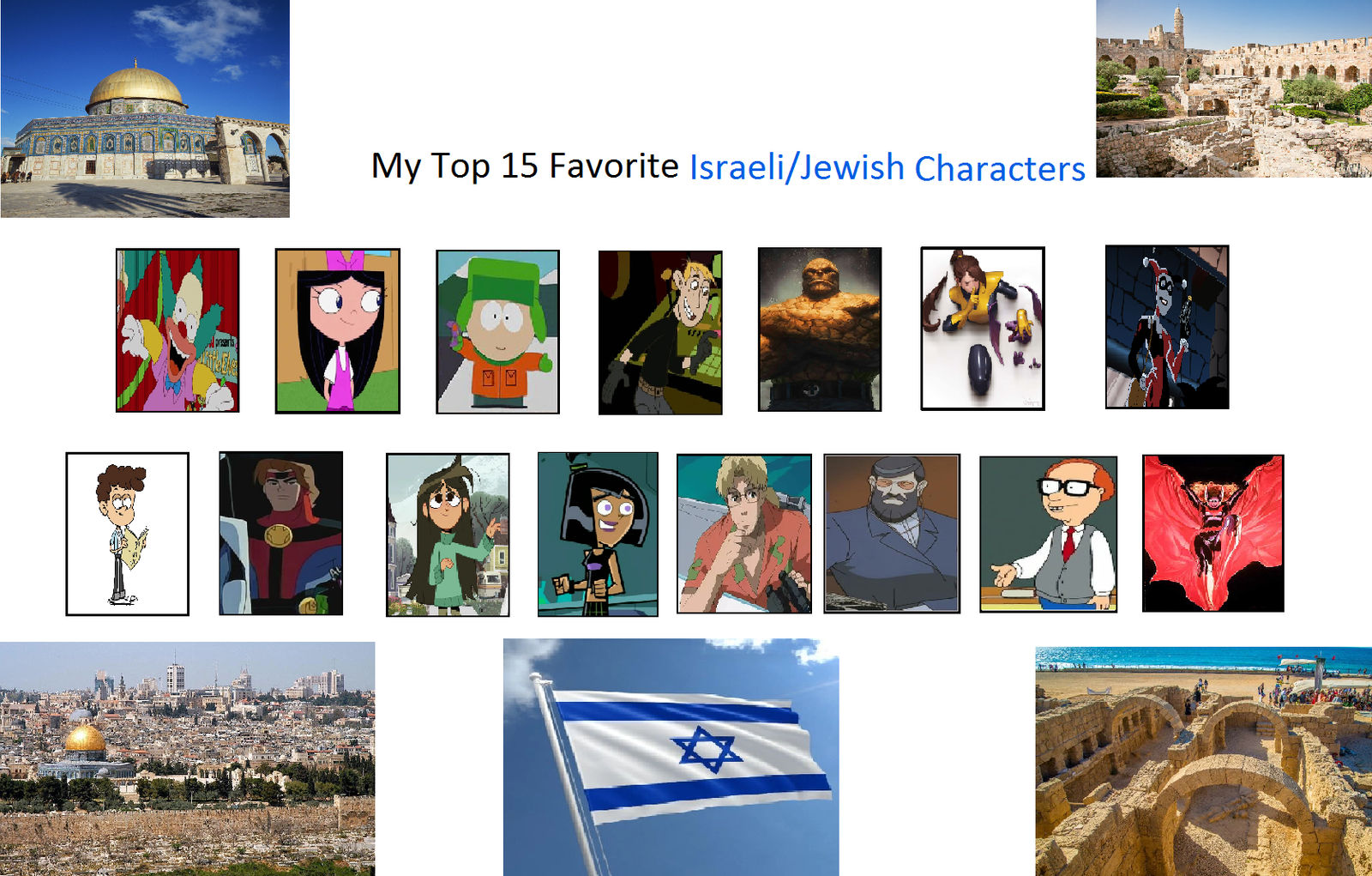Israeli Characters My Top 15 Favorite Jewish Characters by Usermicko2002 on DeviantArt