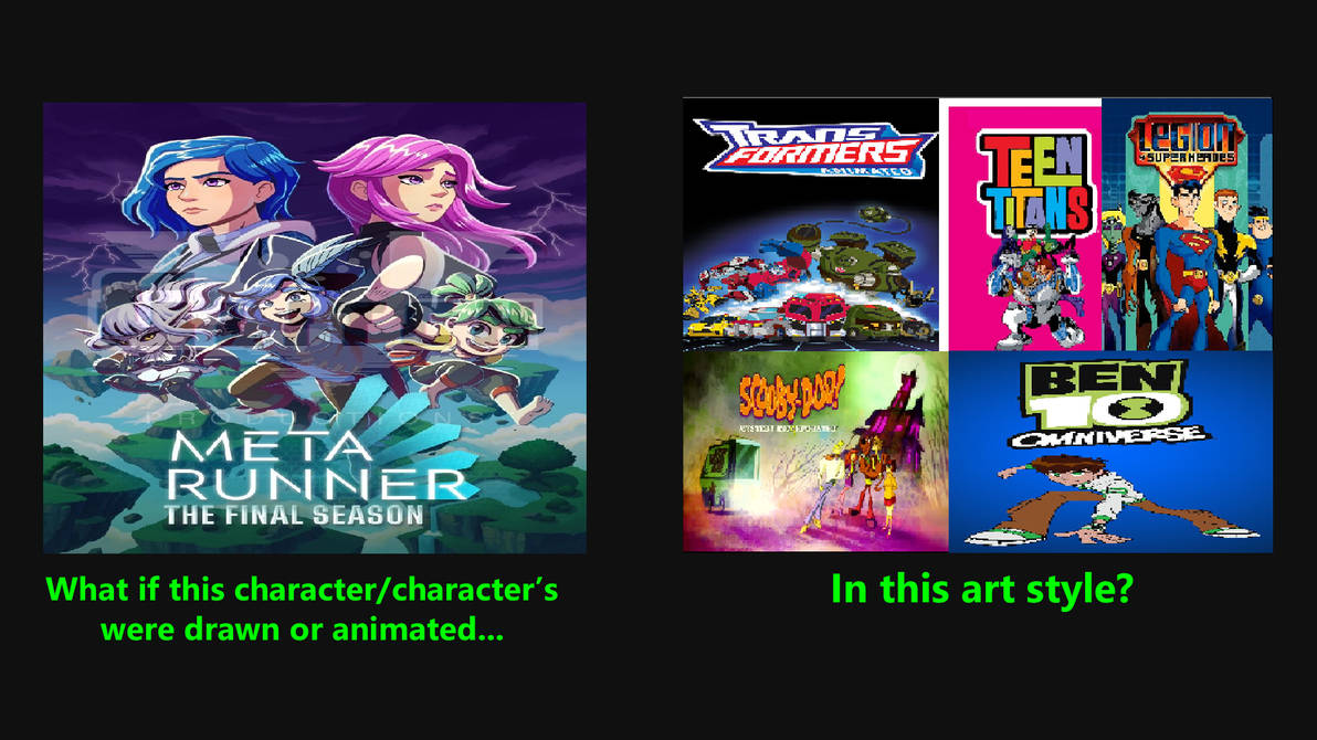 Meta Moda Characters If Meta Runner Characters Animated in DJW Style by Usermicko2002 on ...