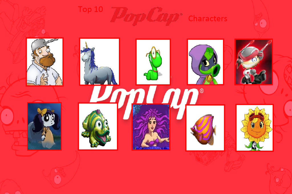 My Top 10 Popcap Characters by Usermicko2002 on DeviantArt