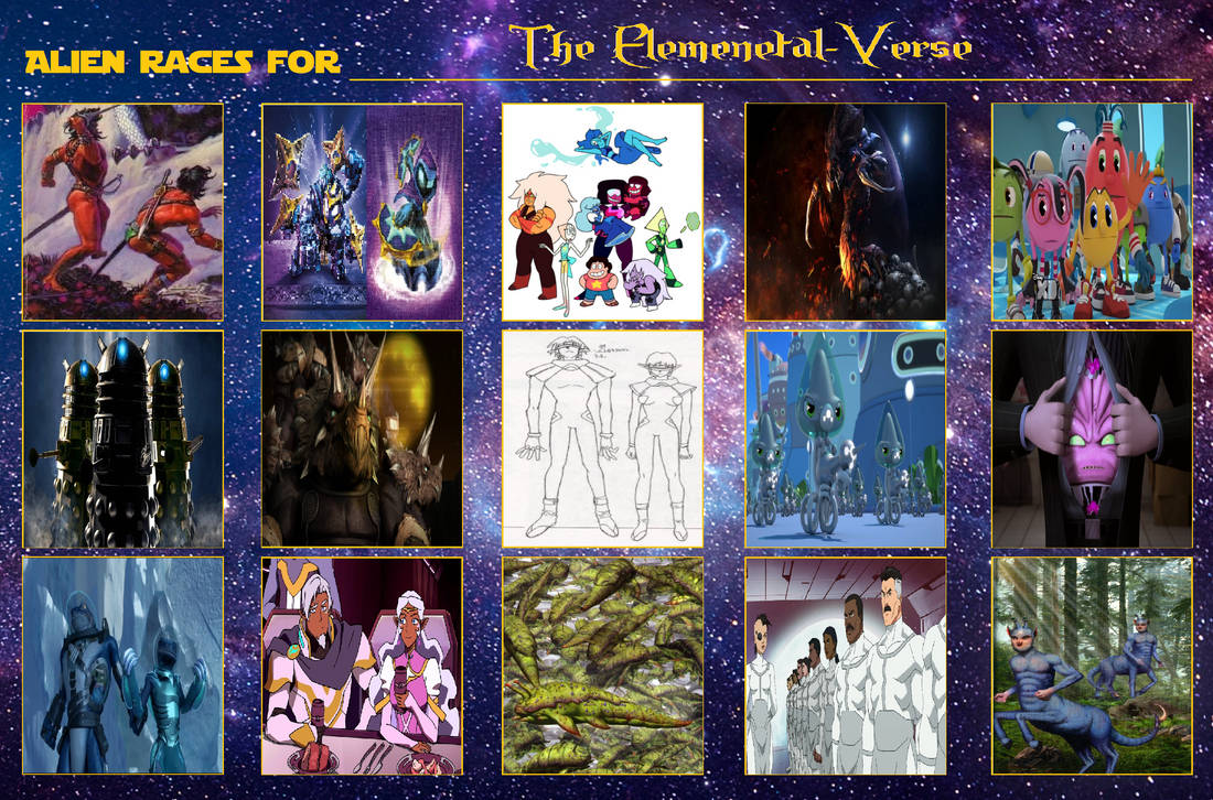 Alien Races Draw Alien Races For The Elemental-Verse (02) by Usermicko2002 on DeviantArt