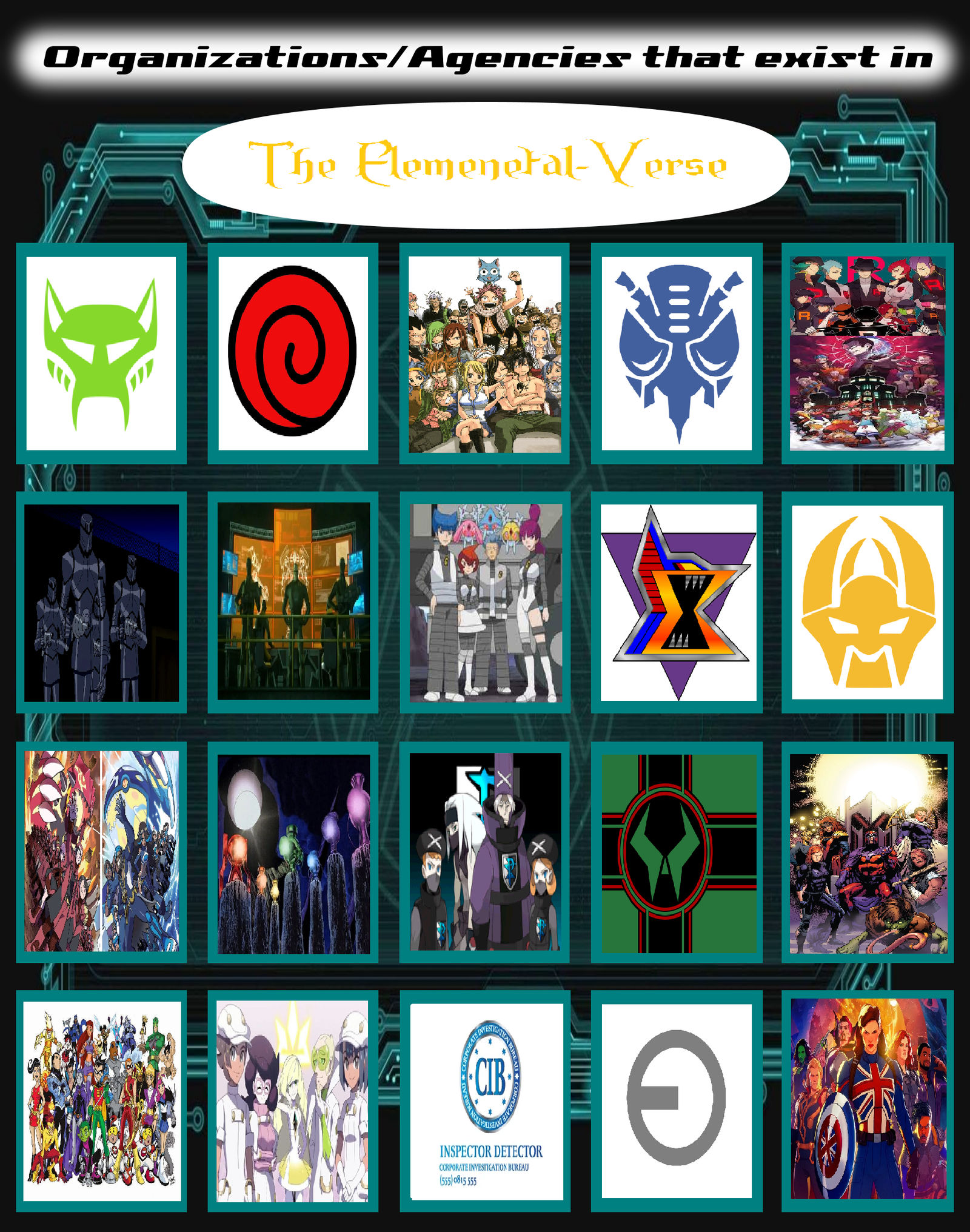 Organizations in The Elemental-Verse (03) by Usermicko2002 on DeviantArt