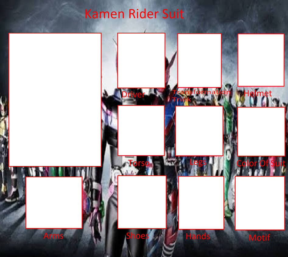 Kamen Rider Suit Template V2 by Usermicko2002 on DeviantArt