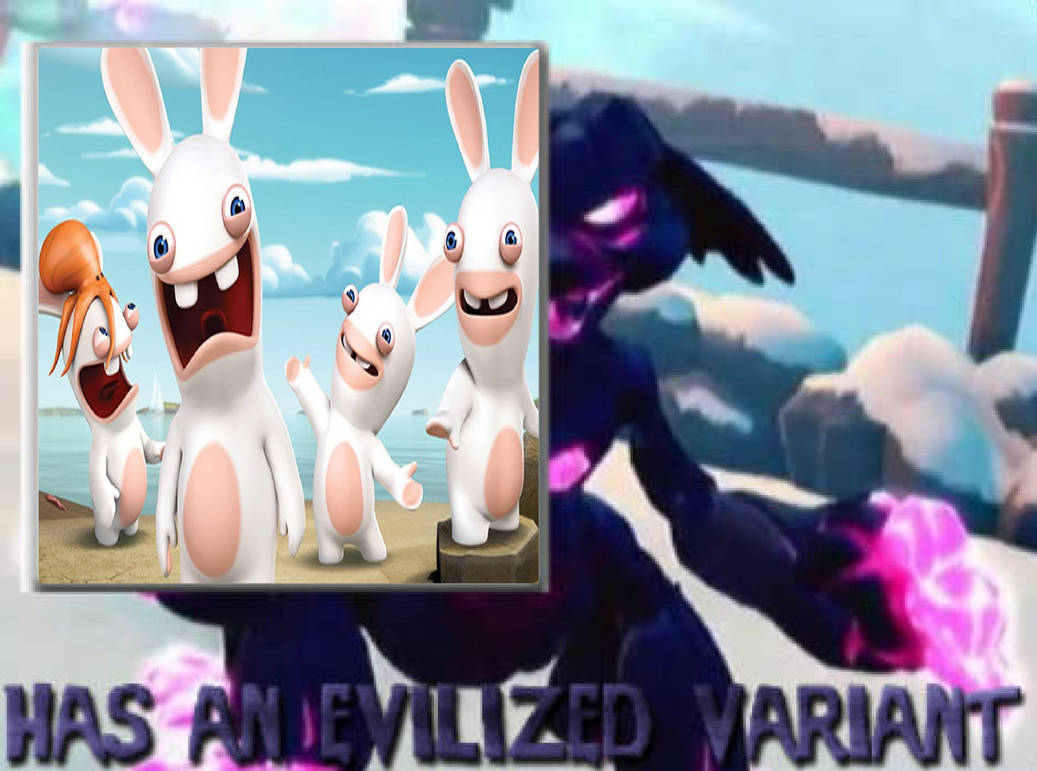 Rabbids Has An Evilized Variant by Usermicko2002 on DeviantArt