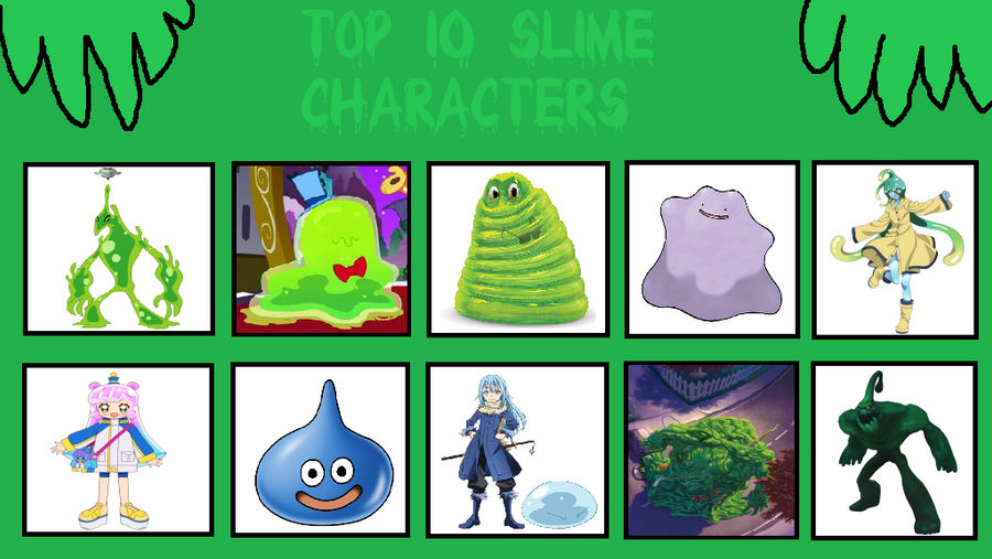 Slime Rng Character My Top 10 Slime Characters by Usermicko2002 on DeviantArt