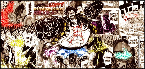 Luffy Gear 4