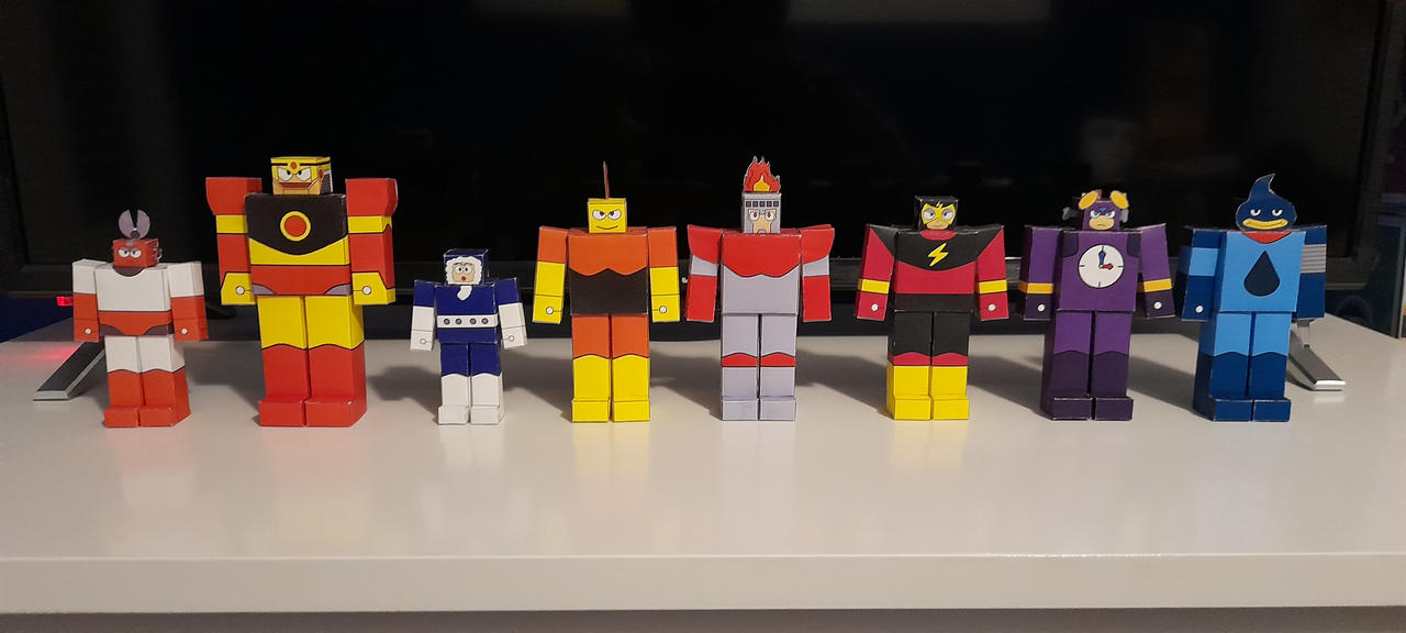 Hako Mega Man Powered Up Robot Masters by Triffo95Popgeek on DeviantArt