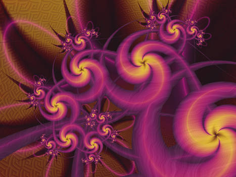 Purple Pinwheels