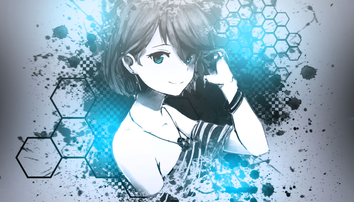 Aqua Wallpaper edit by arriechan on DeviantArt