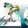 brighten album cover and cd