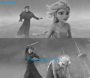 Say something I'm giving up on you Hans and Elsa