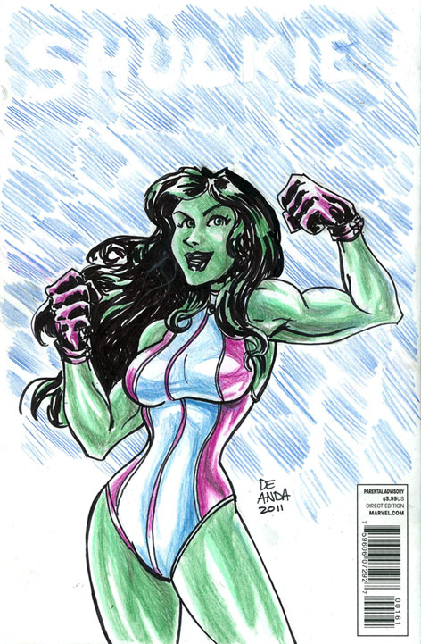 she hulk sketch