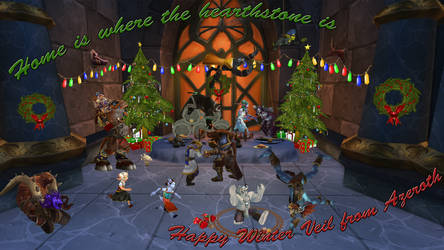 Happy Winter Veil from Azeroth