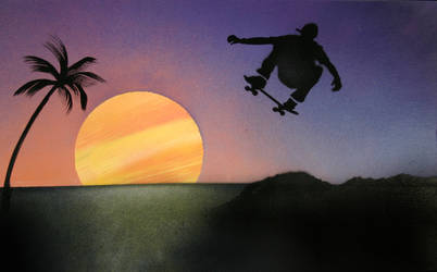 Sunset Skater