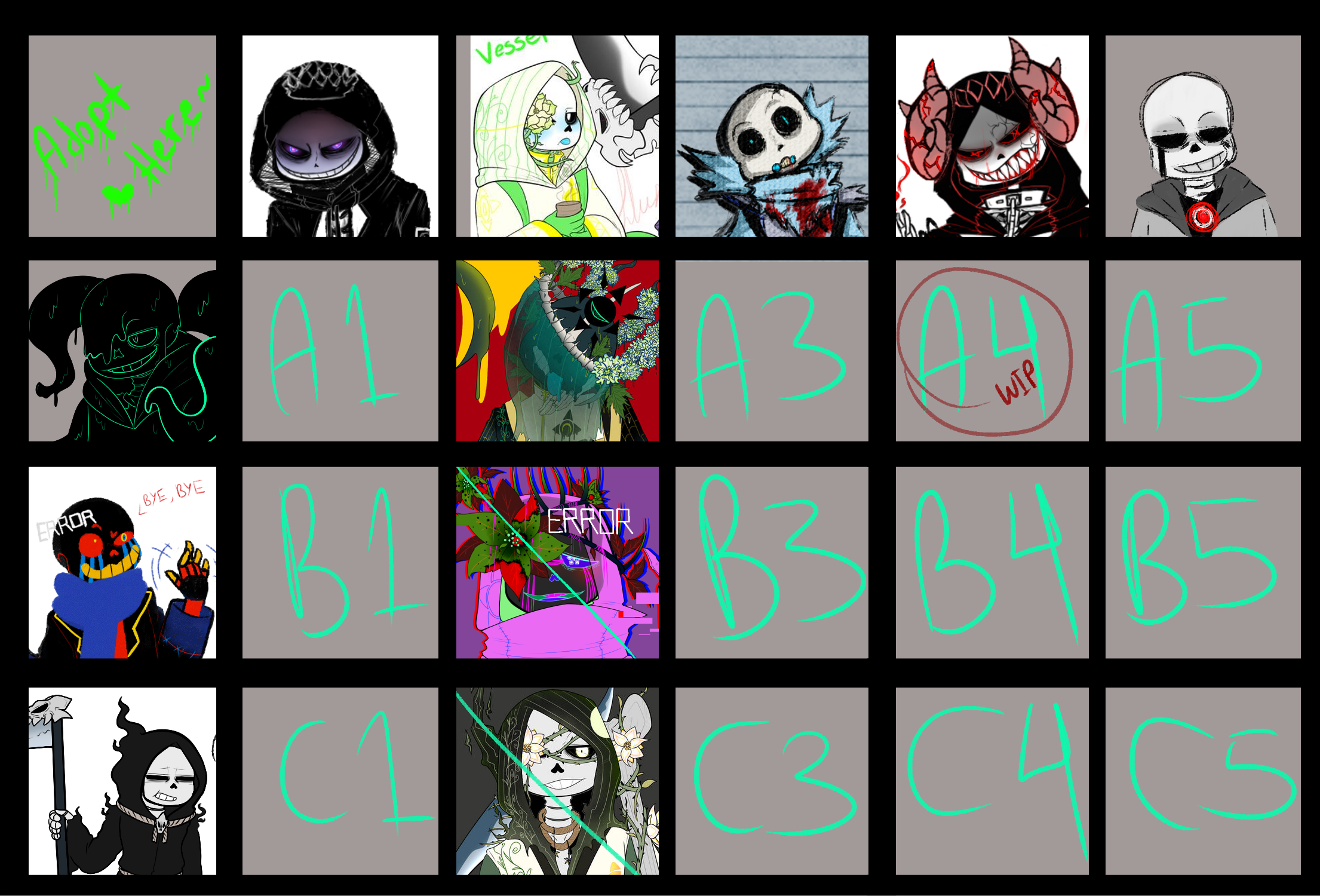 Skelly Adopt Grid Open