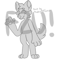 F2u Anthro Base by bagelish on DeviantArt