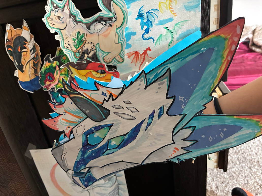 Button Puppet Dragon Dragon Puppet :0 by ZylarTheDragon on DeviantArt