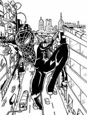 Spider-Man Ink by ShadowGoethe Spider-Man Ink by ShadowGoethe