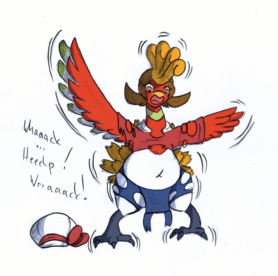 Lyra to Ho-oh -color-