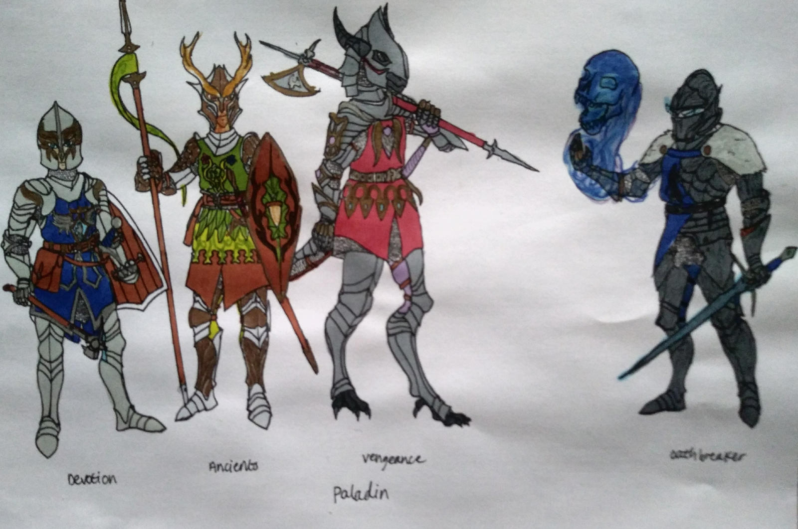 DnD Paladin Oaths 1 By CannicusPalentine On DeviantArt Dnd paladin oaths 1 by cannicuspalentine on deviantart