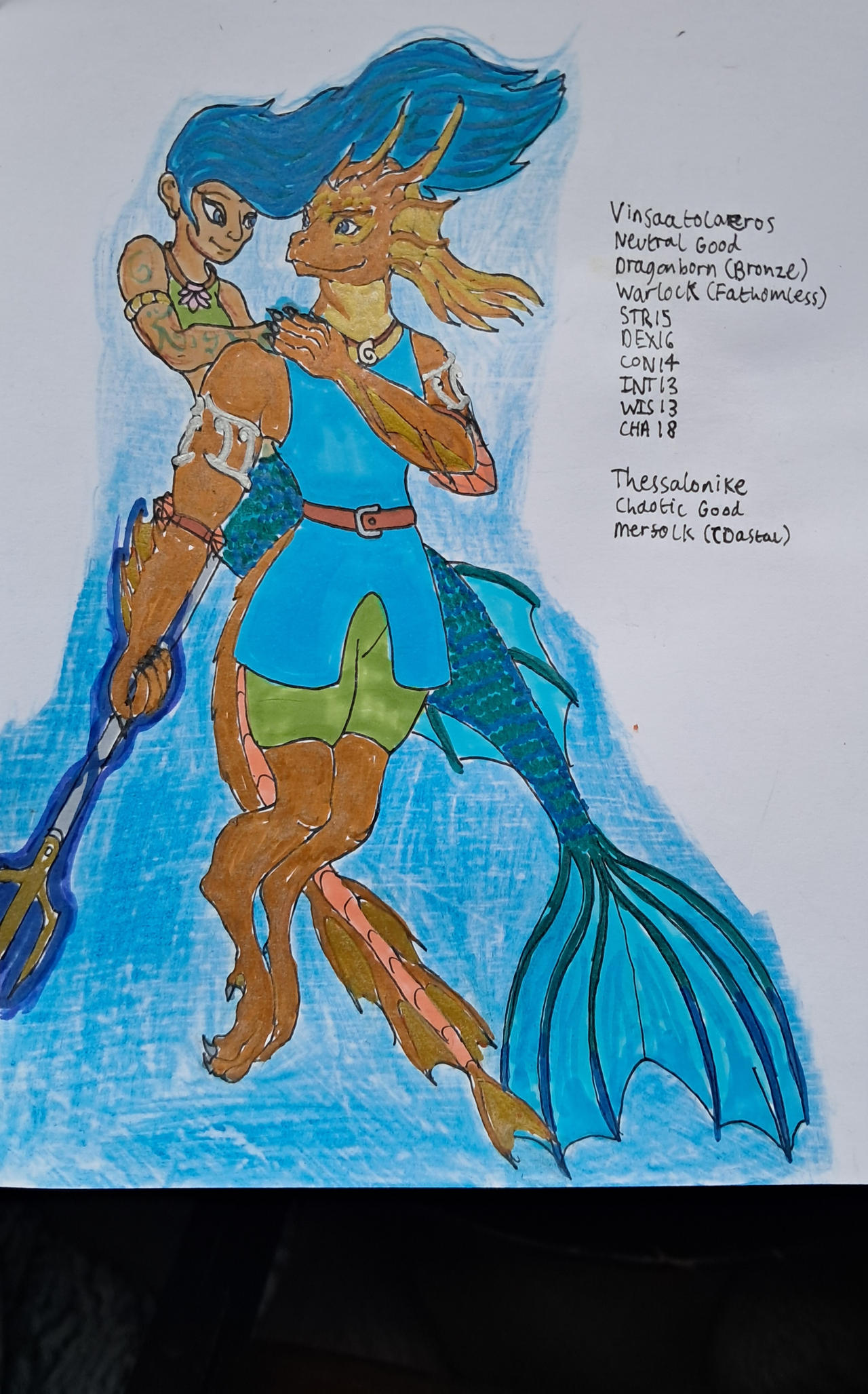 Fathomless Draw Vissa, Fathomless Warlock by CannicusPalentine on DeviantArt