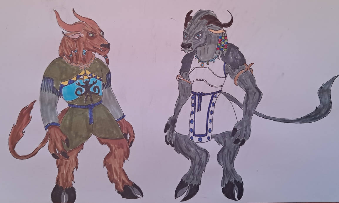 Mino Races DnD Races, Minotaur by CannicusPalentine on DeviantArt