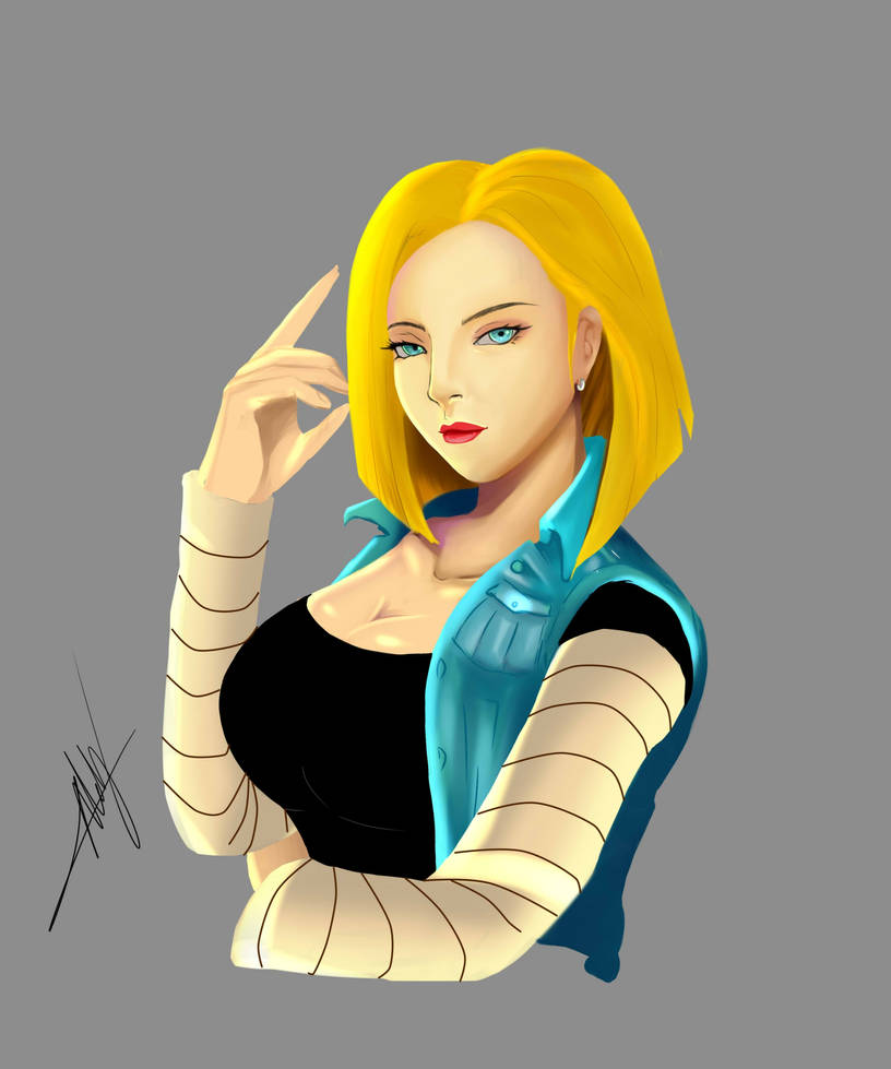 Fanart Android 18 By Jiiyunarts On Deviantart Fanart Android 18 By Jiiyunarts On Deviantart
