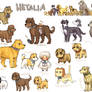 Hetalia dogs