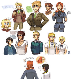 Hetalia genderbends