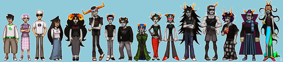 Homestuck crew