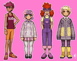 Gijinka - MLP girls