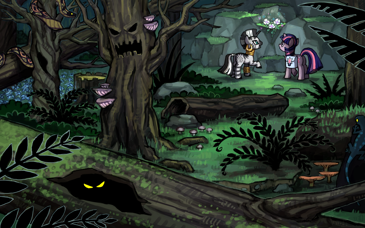 Everfree Forest by emlan